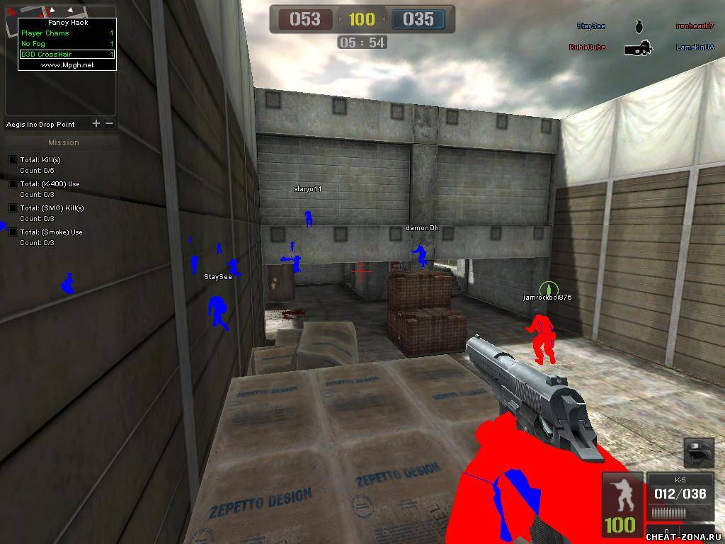 Wallhack для Point Blank | Fancy Hack